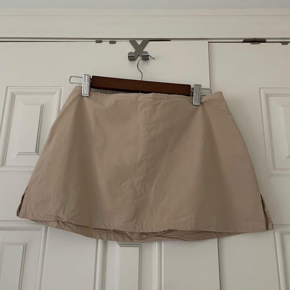 Princess Polly Beige Mini Skirt